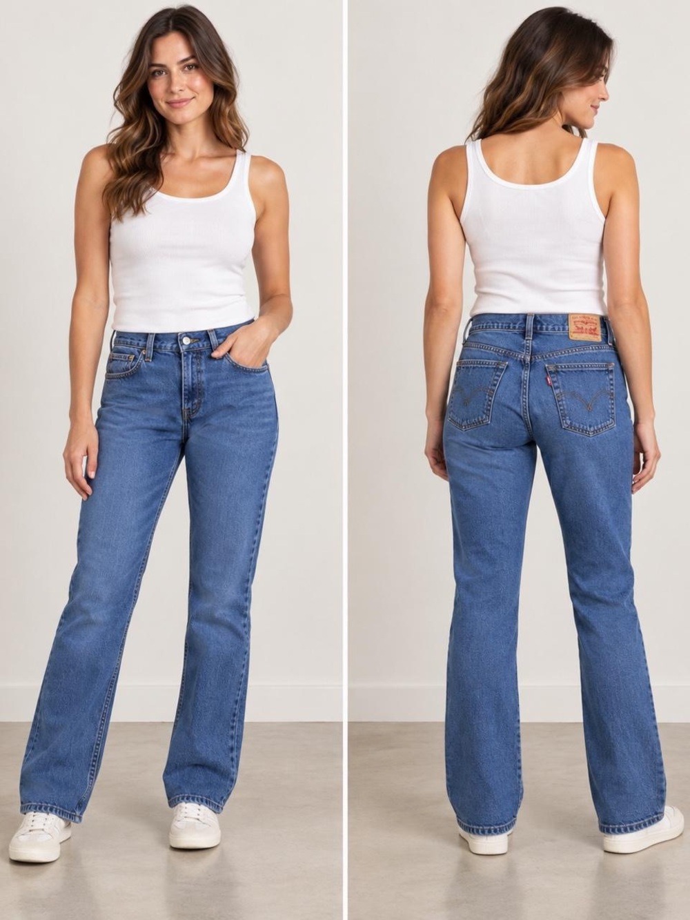 Levi’s 550 Classic Relaxed Bootcut Stretch Jeans Women’s Size 6M